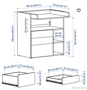 Prebalovaci stol IKEA Smastad - 6