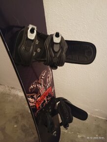 153 cm freestyle snowboard ATOMIC s viazanim NITRO - 6