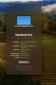 MacBook Pro (13-palcový, 2020, štyri porty Thunderbolt 3) - 6