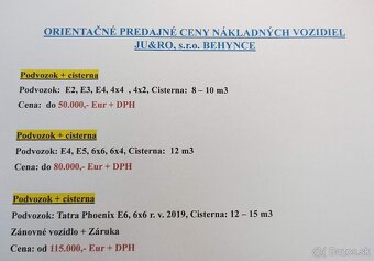 Predám Mercedes-Benz AXOR E4 4x2, E3 4x4 - 6