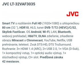 Televízor JVC LT32VAF3035 - 6