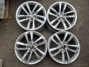 5x112 r17 ET46 elektróny ŠKODA, VW, SEAT, AUDI - 6