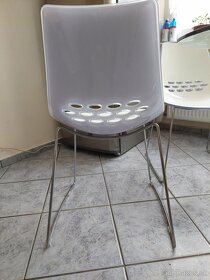 Taliansky dizajnový stôl Calligaris so stoličkami - 6