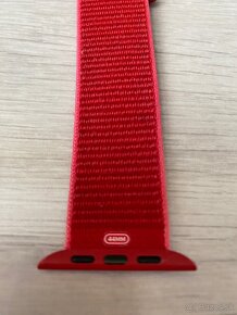 Remienok Apple Watch 44mm Red Sport Loop - 6