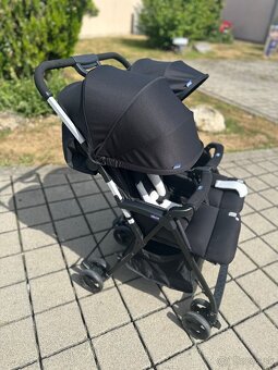 Chicco - Športový kočík pre dvojčatá OHLALA TWIN Black Night - 6