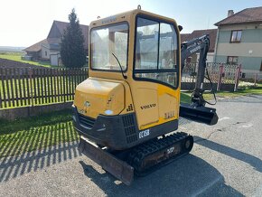 Minibagr Volvo EC15 hyd.podvozek+hyd.svahovka,2007 - 6