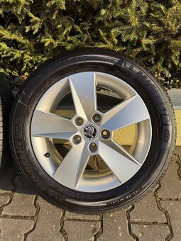 Originál Škoda elektróny 5x112 R16 205/55 - 6