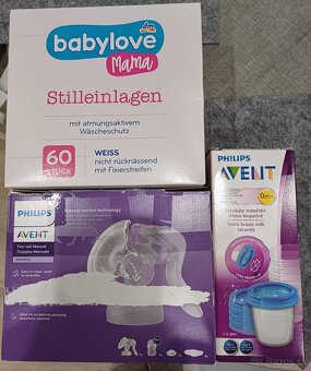 Ručná odsávačka Philips Avent + vložky do podprsenky - 6