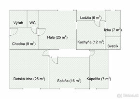 Prenájom 3+1 94m2, Žilina centrum - 6