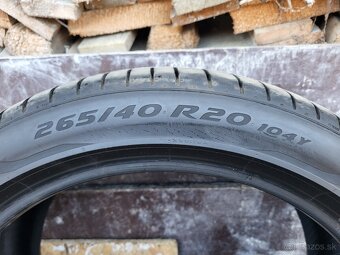 Letné pneumatiky Pirelli P Zero 265/40 R20 - 6