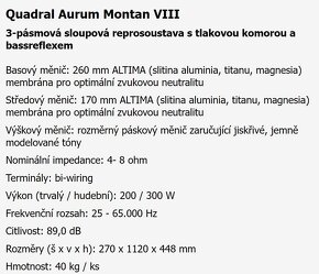 Quadral Aurum Montan Mk VIII - 6