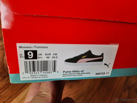 Puma Dámske Tenisky Vikky v2 veľkosť 40 čierna - 6