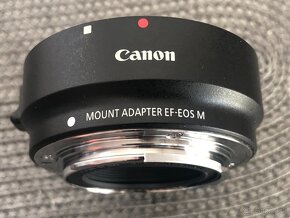 4K/32MPx Canon M6 Mark 2 + adaptér, speedbooster a baterky - 6