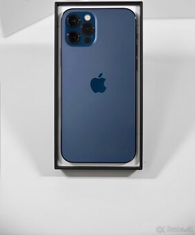 iPhone 12 Pro Max Pacific Blue KONDICE BATERIE 100% TOP - 6