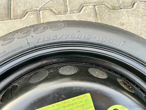 Dojazdové koleso 5x112 R19 AUDI 66.6mm - 6