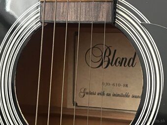 Akustická gitara Blond - 6