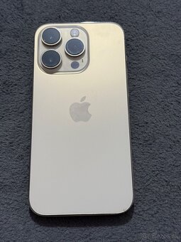 Predám Apple IPhone 14 PRO 1TB Gold Rám telefónu ako nový - 6