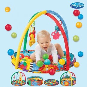 Predám Playgro Aktivity bazén + hrazdička s loptičkami - 6