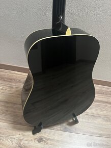 Čierna akustická gitara Cort AD-870 - 6