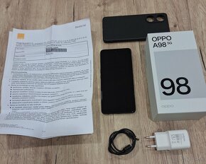 Oppo A98 5G 8GB/256GB cool black, nepoužitý, záruka - 6