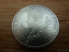 Vzácnejšia strieborná 2 Kronor 1897 Švédsko v krásnom stave - 6