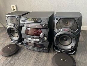 Predám hifi vežu Panasonic SA-AK17 - 6