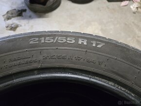 4x letné pneu 215/55r17 - 6