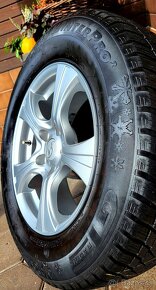 alu R16 5x114,3 orig. Hyundai + Kia, senzory, zimné 215/70 - 6