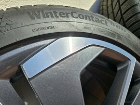 18" ALU Škoda Comet Anthracit + nové zimné pneu 225/45 Conti - 6