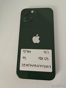 iPhone 13 green 128GB TOP-STAV ZÁRUKA - 6