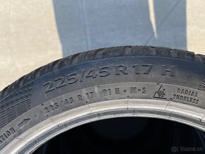 Zimné pneumatiky CONTINENTAL 225/45 R17 dezen 4-5mm DOT 3120 - 6