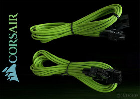 Corsair Professional Sleeved Cable Set Type 3 - green - 6