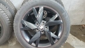 17''orig.ZIMNA SADA Al.ŠKODA5x112 R17ET46 Continental - 6