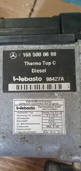 Webasto Thermo top Z/C-D topeni do auta Diesel - 6