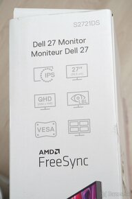 27" Dell S2721DS,1440p,75 Hz,Freesync,záruka do 10.2.2028 - 6