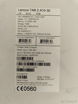 Lenovo Tab 2 A10-30 tablet - 6