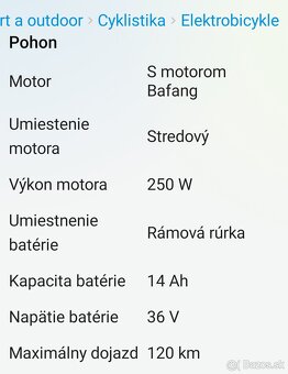 Elektrobicykel SAVA E Vandra4 - 6