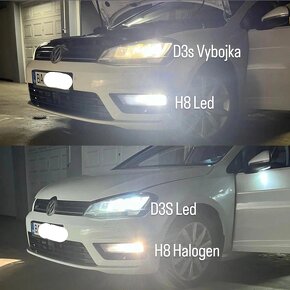 LED D1s,D3s H7 / H1 / H8 / H9 / H11 / HB4 / H15 / H4 - 6