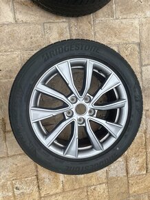 18″ 5×120 VW MULTIVAN T7 “TOSHIMA” + 235/50R18 BRIDGES letné - 6