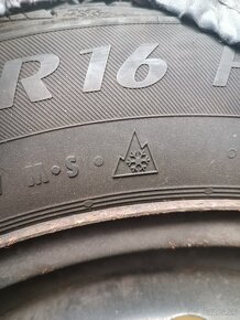 Zimne pneumatiky na plechovych diskoch 205/55 R16 - 6