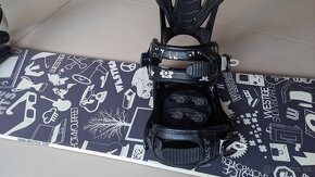 Snowboard westige 150 ROCKER s viazaním - 6