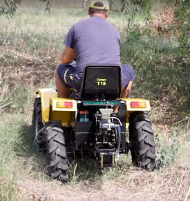 Minitraktor ProGARDEN Campo T18 VER-G2 4x4,18HP benzín - 6