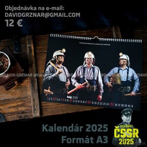 RETRO KALENDÁR 2025 Uniformy ČSSR - 6