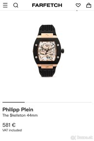 Philipp Plein Automatické pánske hodinky - 6