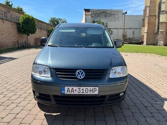 Volkswagen Caddy MAXI 1.9TDI  77kw  7 miestne klima tempomat - 6