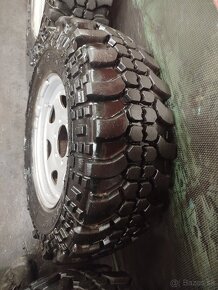 Predám offroad sadu kolies 6x139.7 aj s pneu 235/70 R15 T3 - 6