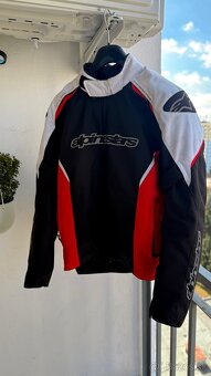 Predám moto bundu Alpinestars XL – výborný stav - 6