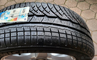 zimné alu R17 5x112 Mercedes S, + pneu Michelin 245/55, NOVÉ - 6