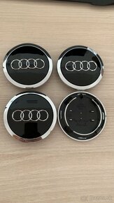 Audi stredové krytky diskov 69mm - 6