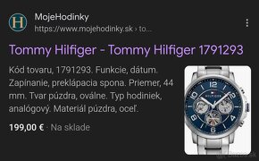 Pánske hodinky Tommy Hilfiger - 6